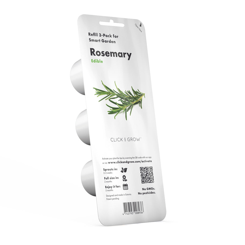 Click & grow Pflanzkapsel Rosmarin 3er Packung