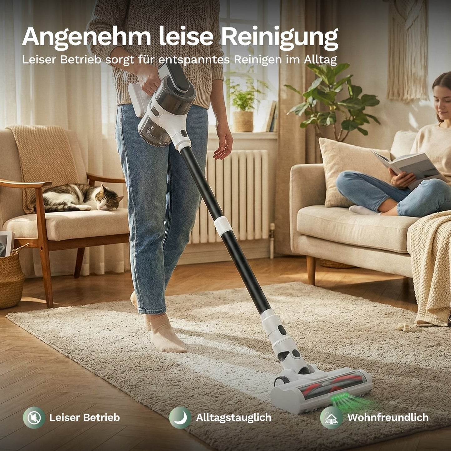 Moosoo S5 Mate - Akku Staubsauger