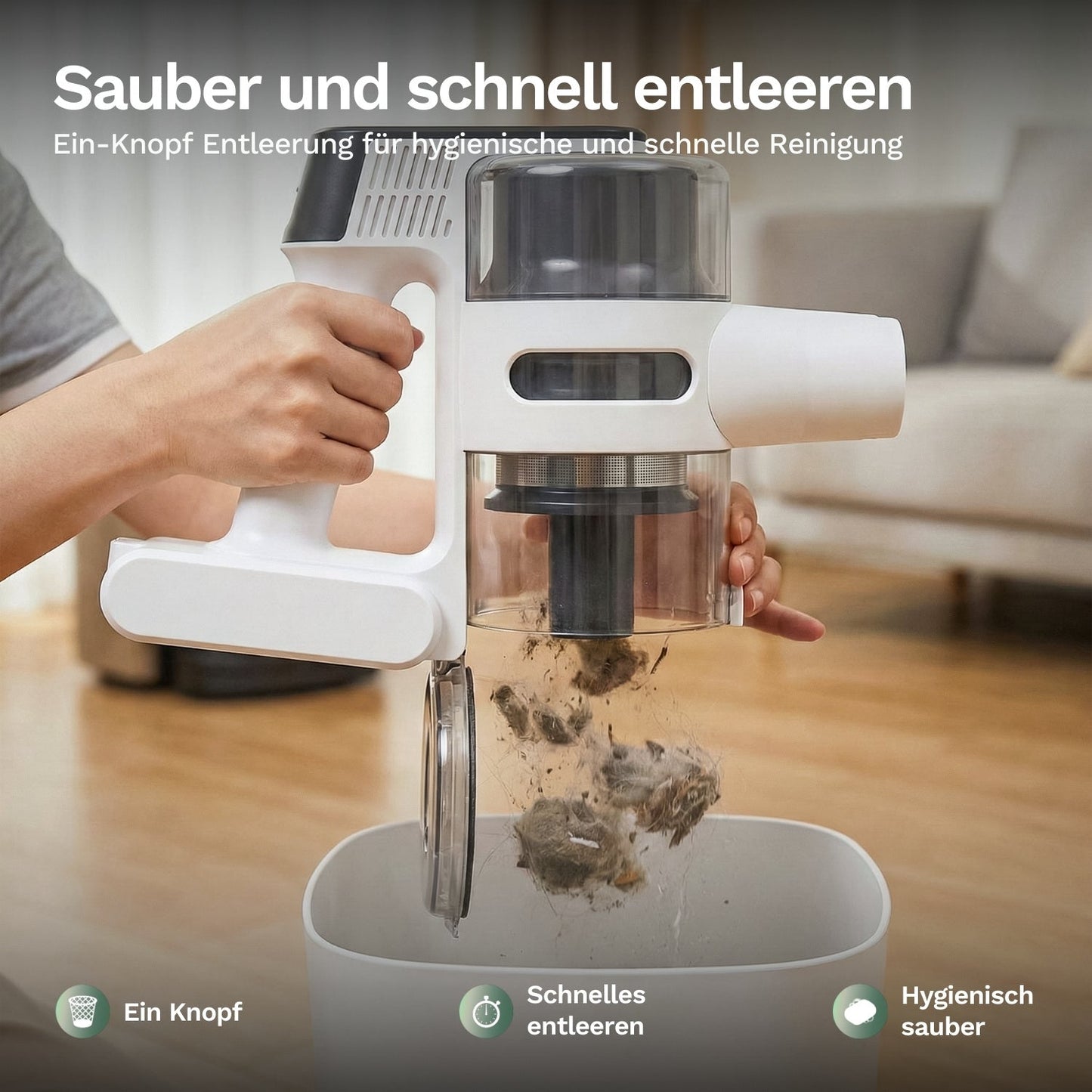 Moosoo S5 Mate - Akku Staubsauger