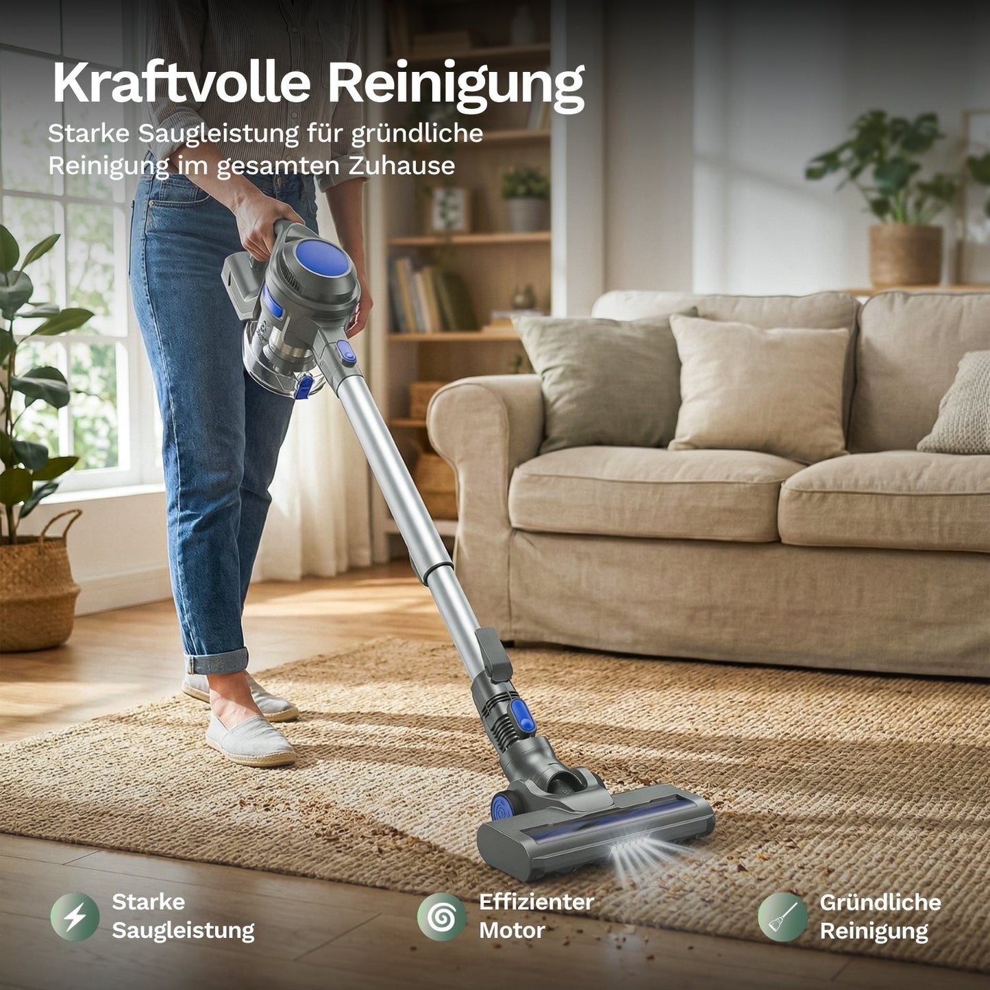 Moosoo XL-618A - Akku Staubsauger