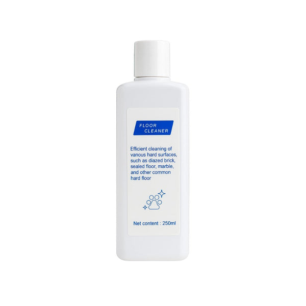 Original Bodenreiniger-Konzentrat für den Lazurec L5, 250-ml-Flasche mit blauem Etikett, Vorderansicht