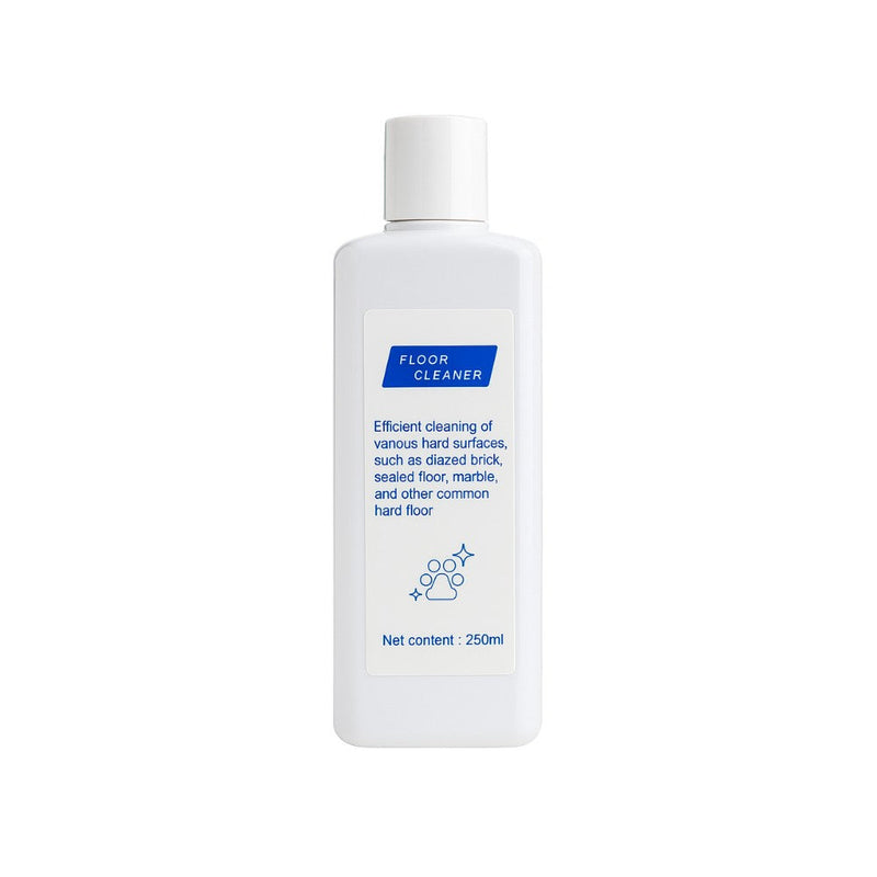 Original Bodenreiniger-Konzentrat für den Lazurec L5, 250-ml-Flasche mit blauem Etikett, Vorderansicht