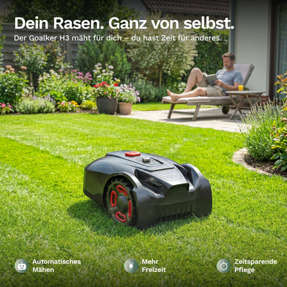 Goalker H3 – Mähroboter ohne Begrenzungskabel