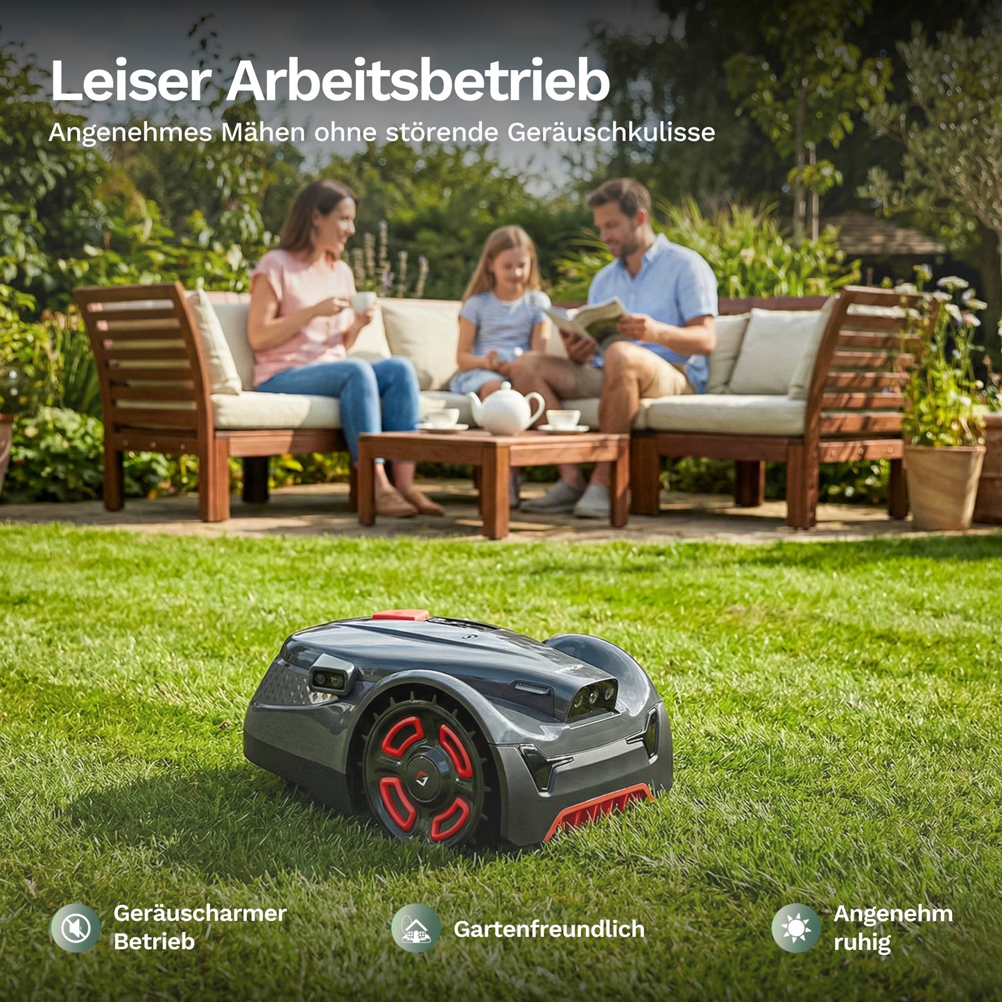 Goalker H3+ – Mähroboter ohne Begrenzungskabel