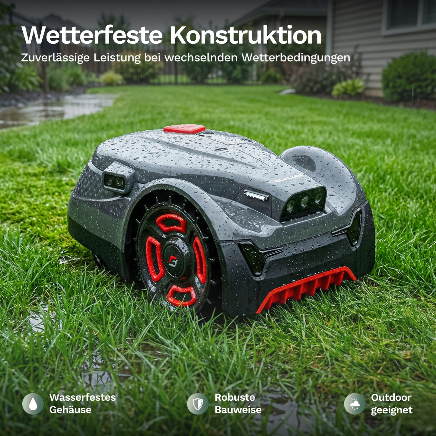Goalker H3+ – Mähroboter ohne Begrenzungskabel