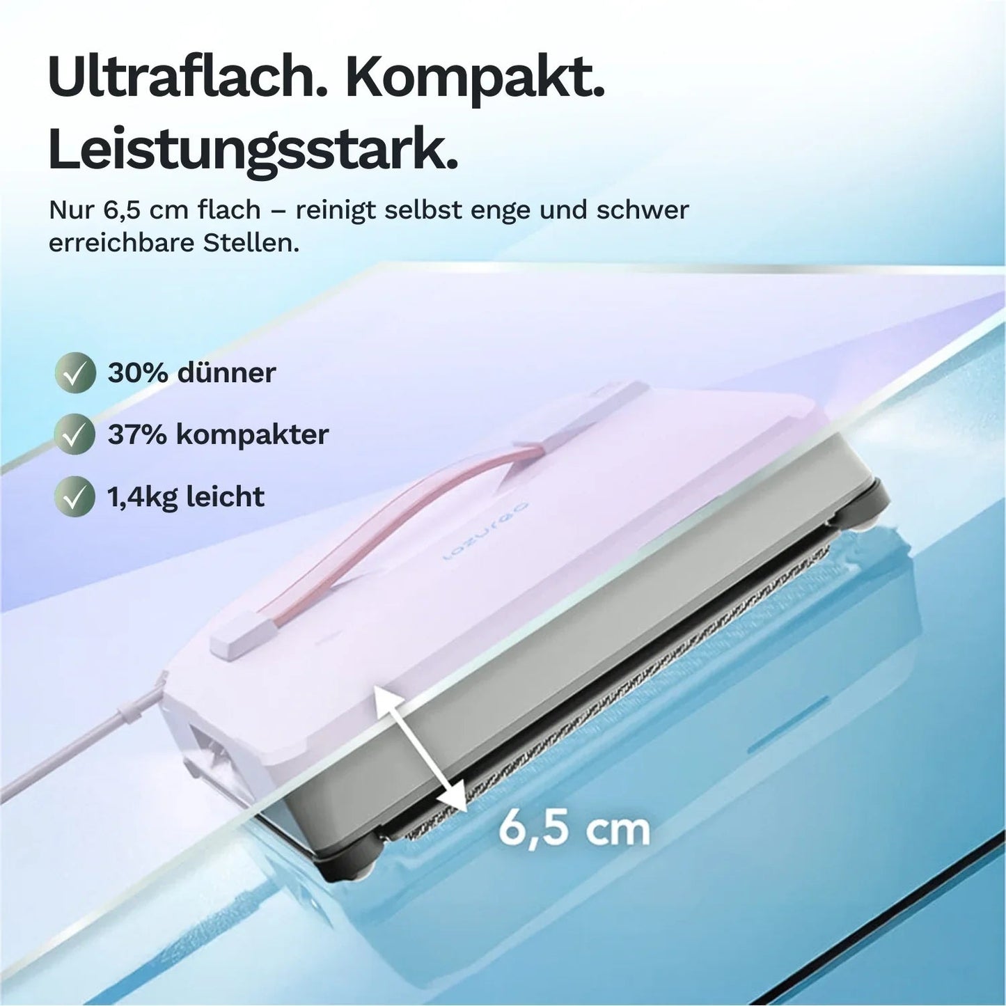 Lazurec A9 Pro - Fensterputzroboter - geprüftes Vorführgerät