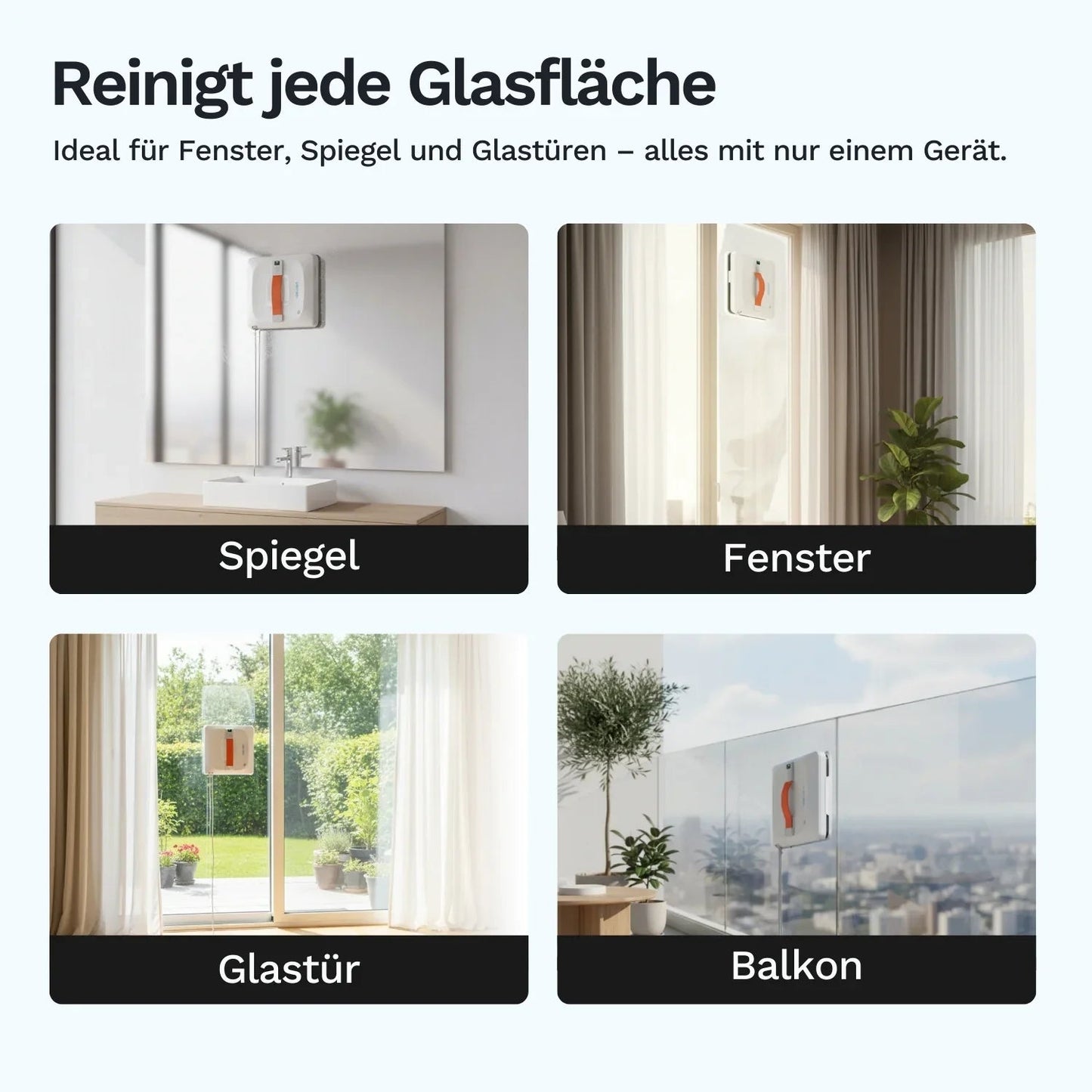 Lazurec A9 Pro - Fensterputzroboter - geprüftes Vorführgerät