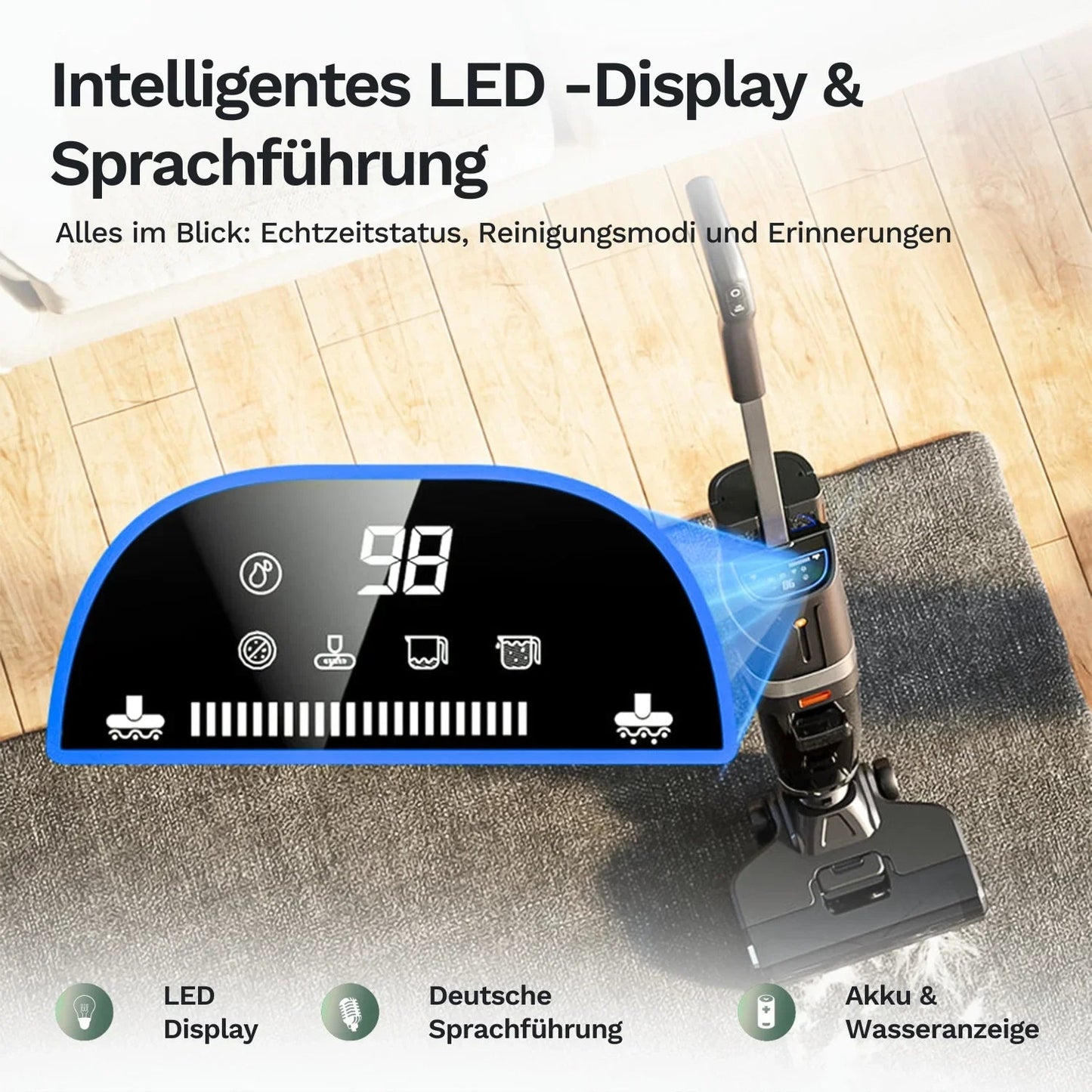 Lazurec L5 - bezdrátový vysavač na mokré i suché nečistoty - ověřené předváděcí zařízení