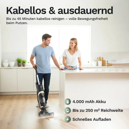 Lazurec L5 - bezdrátový vysavač na mokré i suché nečistoty - ověřené předváděcí zařízení