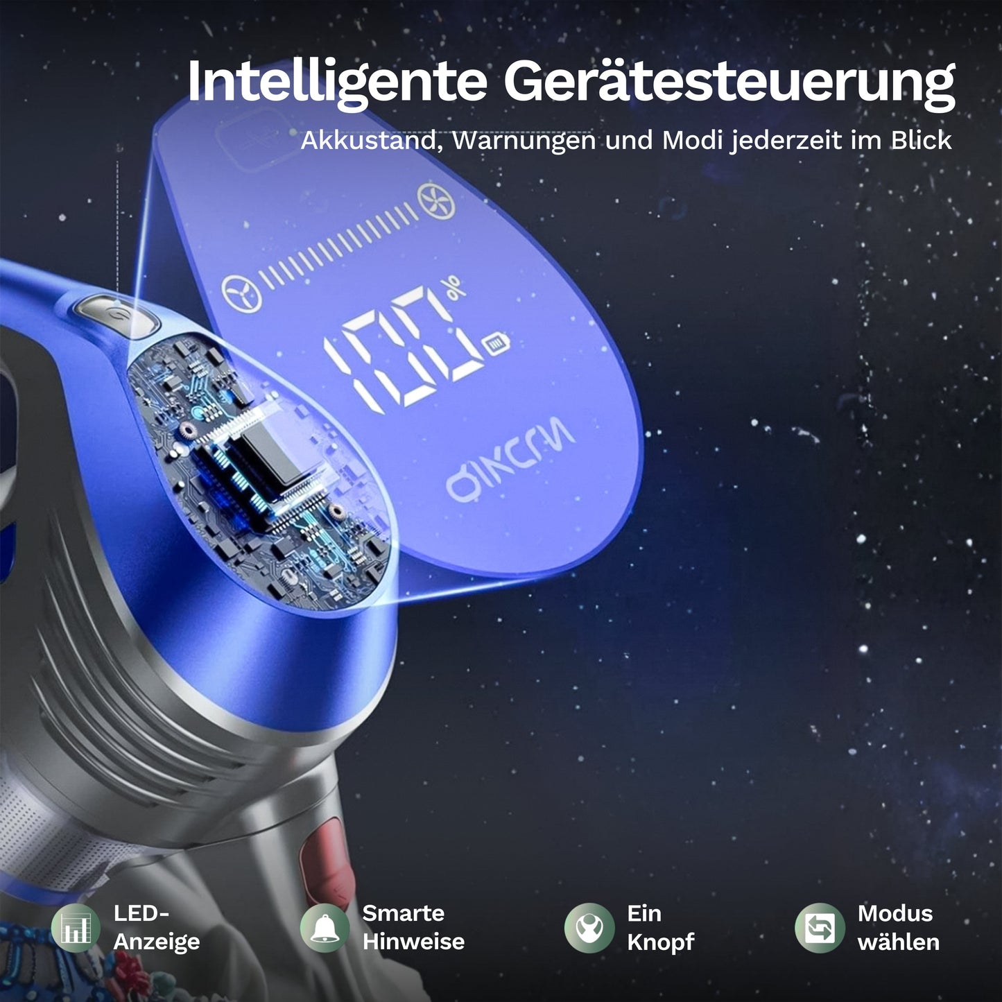 Moosoo AC1 - Akku Staubsauger