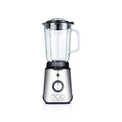 Wilfa Smooth Standmixer mit Glaskrug, schwarze Basis, Deckel und Griff