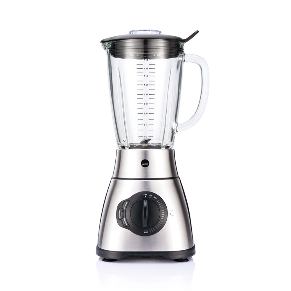 Wilfa Xplode Vital Standmixer mit Glaskrug, Messskala und Edelstahlbasis