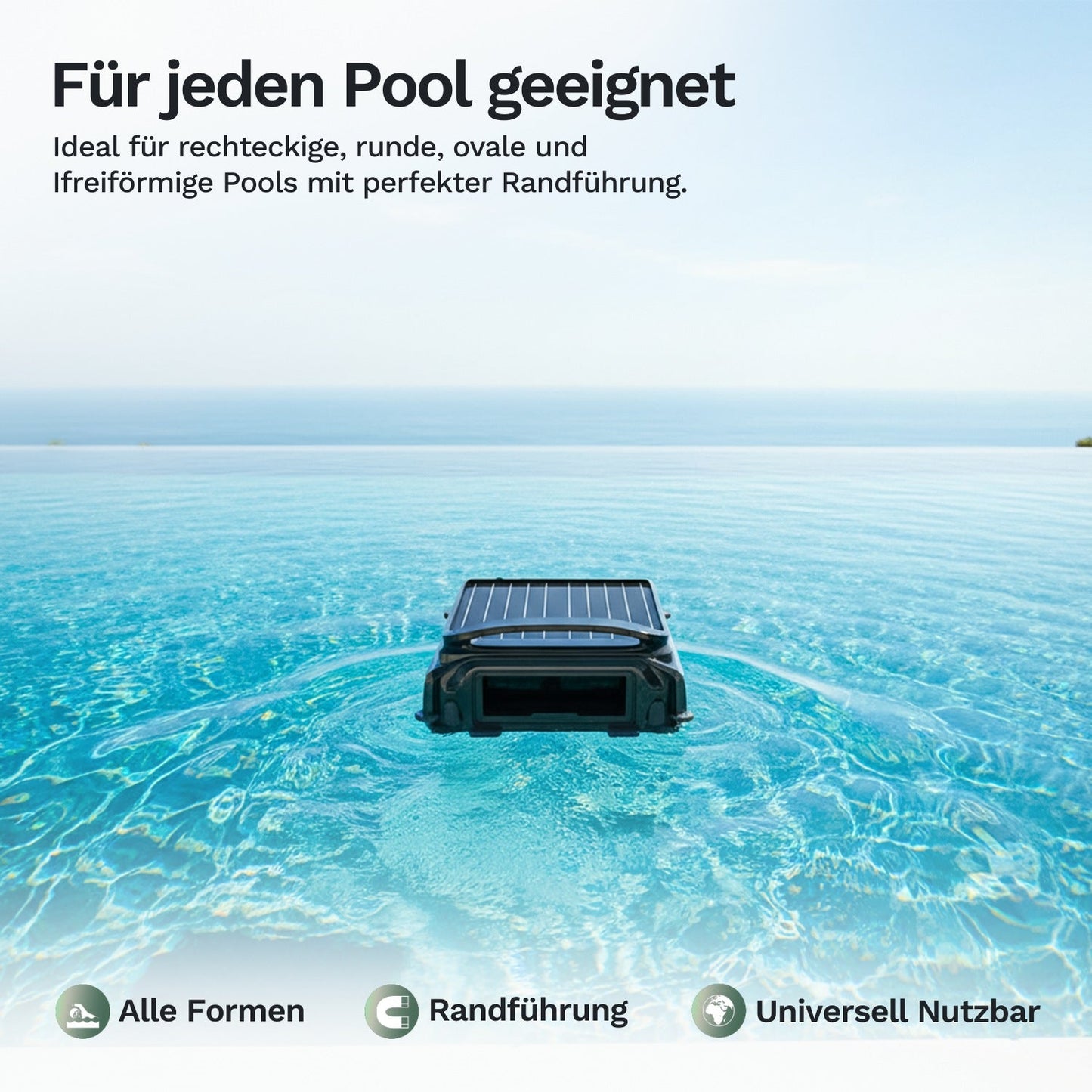 Wybotics Wybot F1 – Dein smarter Solar Skimmer mit App Steuerung
