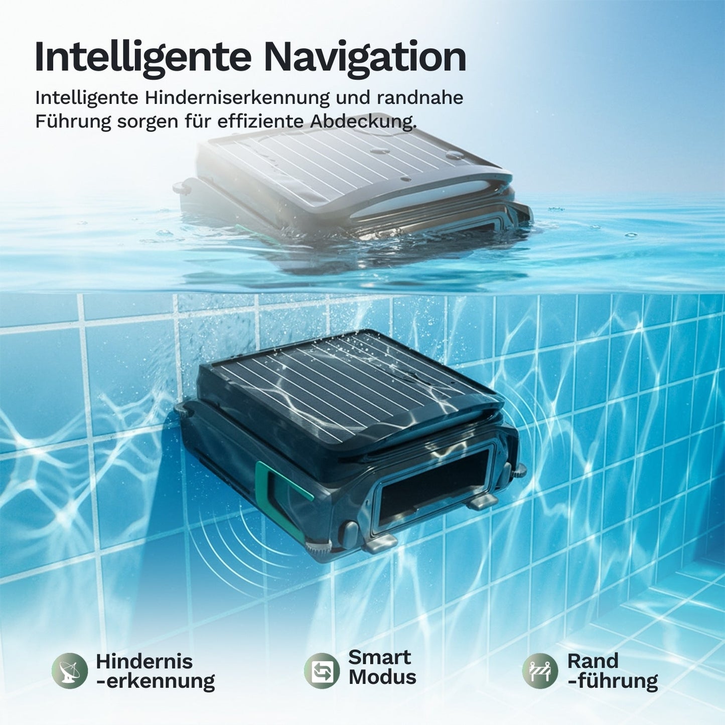 Wybotics Wybot F1 – Dein smarter Solar Skimmer mit App Steuerung