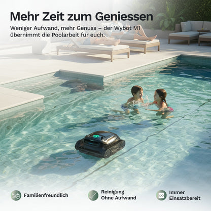 Wybotics Wybot M1 - Akku Poolroboter mit 5 Stunden Akkulaufzeit