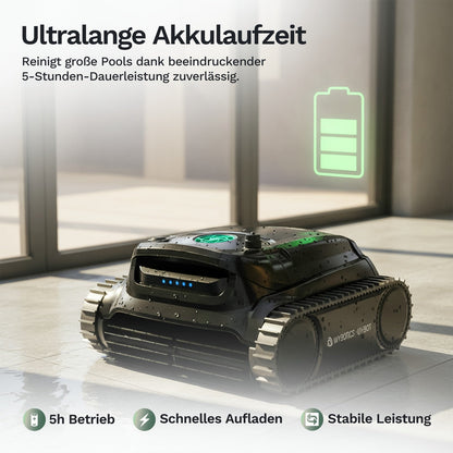 Wybotics Wybot M1 - Akku Poolroboter mit 5 Stunden Akkulaufzeit