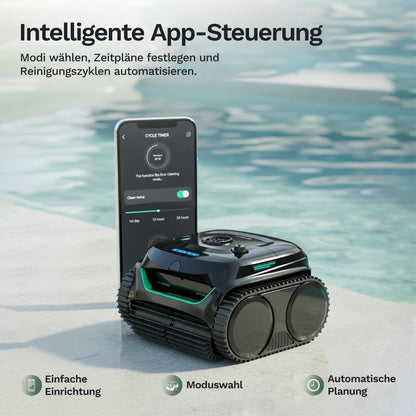 Wybotics Wybot C2 - Batteridrevet poolrobot med app-styring