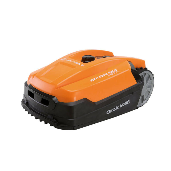 Yard Force Classic 600B Rasenroboter, Seitenansicht von links