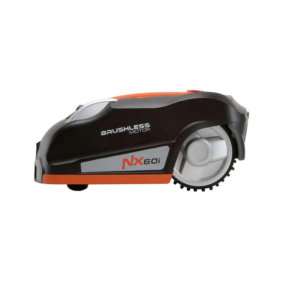 Yard Force NX 60i Rasenroboter, Seitenansicht von links